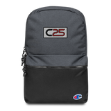 C25 Embroidered Patch Backpack