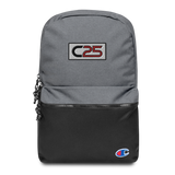 C25 Embroidered Patch Backpack