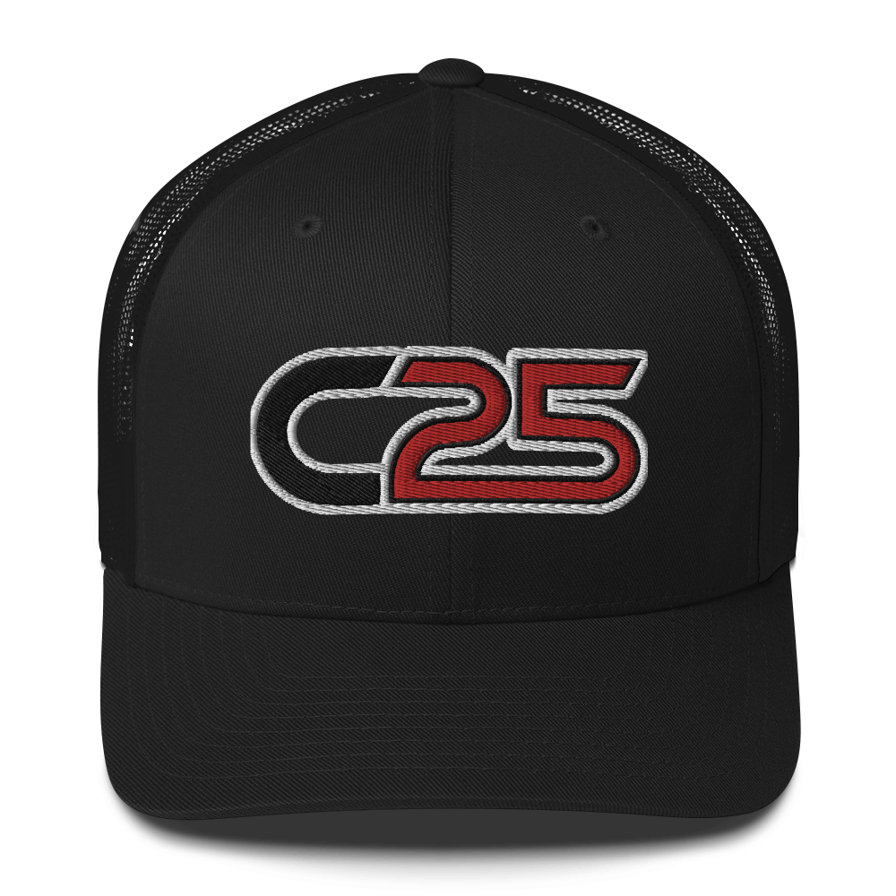 C25 Embroidered Trucker Hat