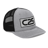 C25 Embroidered Patch (Black) Trucker Hat