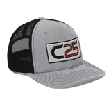 C25 Embroidered Patch (Red) Trucker Hat