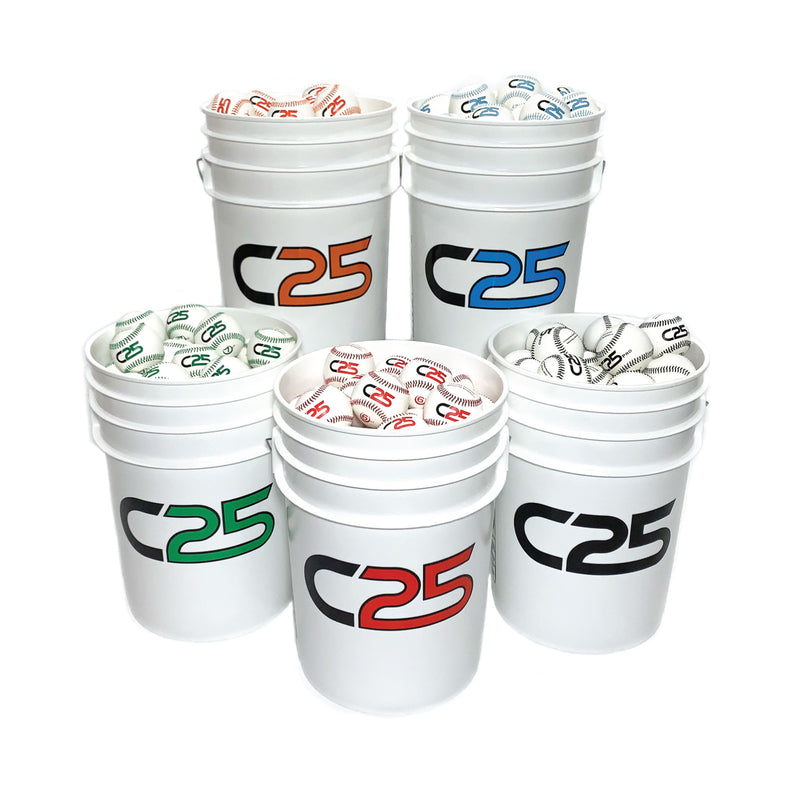 College & Facility - MLB Training Package - 50 of Each + FREE Buckets
