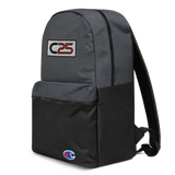 C25 Embroidered Patch Backpack