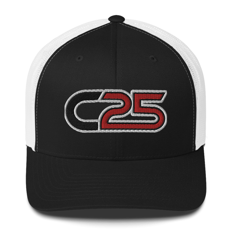 C25 Embroidered Trucker Hat